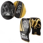 Lonsdale Club Junior Glove and Pad Set