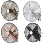 HLILY Fan Quiet Wall Mounted Remote Control Fan,hurricane Oscillating Room Wall Fans 3 Speeds Electric Air Circulator Fan,retro Cooling Fan For Bedroom Office Living Room(40cm/45cm)