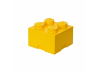 LEGO Storage Brick 4 - Lagerboks - lysegul