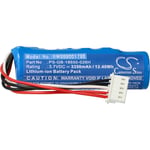 Vhbw - Batterie remplacement pour SumUp PS-GB-18650-026H pour lecteur de carte, nfc Smart Card Reader (3350mAh, 3,7V, Li-ion)