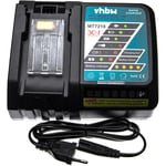 Vhbw - Chargeur rapide compatible avec Makita BL1815, BL1830, Bl1820, Bl1420, BL1415, Bl1845, Bl1840, Bl1860, Bl1850 batteries Li-ion d'outils