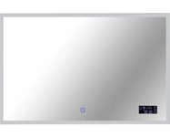 Spegel med belysning CORDIA smart line series silver 100x65 cm touchsensor IP44 LED