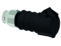 BALS CEE-förlängningskabel H5 690V 16A 4-polig, svart multigrip-kabelavlastning, Quick Connect® IP44 polyamid