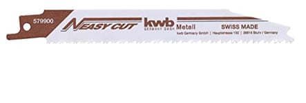 kwb 5799-00 Easy Cut Lames de scie alternative, le travail des métaux