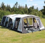 6 Berth Inflatable Air Tent Ozone Safari XTR Premium Family Tunnel Tent Camping