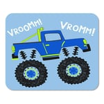 Boy Cartoon Monster Truck Graphic Baby Sport Activity Big Home School Game Player Computer Worker MouseMat Mouse Padch