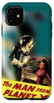 Coque pour iPhone 11 Science-fiction vintage The Man from Planet X Alien