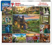 Murder At Little Piddling Mystery Jigsaw Puzzle by White Mountain 76cm x 61cm