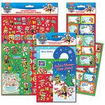 Paw Patrol Mega Christmas Sticker Bundle, Including Letter to Santa Pack and Gift Labels