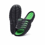 Badskor Pool Shoe svart/grön - Soak (Storlek: 42)