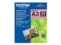 Brother BP - Mat - A3 (297 x 420 mm) - 145 g/m² - 25 ark papper - för Brother HL-J6000, MFC-J2340, J3540, J3940, J5630, J6580, J6583, J6983, J6995, J6997, J6999