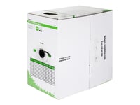 Deltaco - Bulkkabel - 305 M - Utp - Cat 6 - Utomhus, Fast - Svart