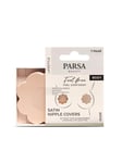 Satin Nipple Covers 7 pcs - Nude