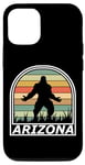 Coque pour iPhone 12/12 Pro Yéti Bigfoot Sasquatch Arizona Sunset