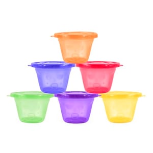 12 Petits Pots De Conservation 77 Ml - Hermétiques, Sans BPA, Pour Bébé Et Sauces