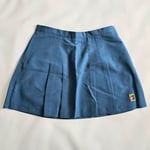 Nike Vintage Tennis Pleated Skirt Navy  Women's Large 14 100% Polyester NWT