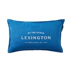 Lexington Logo Embroidered 30x50 Kudde - Blå/Vit