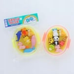 Djur 7 St Pussel Suddgummi Set