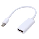 blanche - = 0.5 m - Câble adaptateur Mini Display Port vers HDMI pour Apple MacBook, MacBook Pro et MacBook Air, nouvel arrivage
