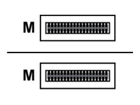 Alcatel-Lucent 20 Gigabit Direct Attached Copper Cable - Nätverkskabel - Qsfp+ (Hane) Till Qsfp+ (Hane) - 1 M - För Omniswitch 6860-24, 6860E-P48, 6860E-U28, 6860-P24