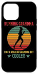 Coque pour iPhone 12 mini Running Grandma Cooler Citation humoristique Course Oma Jogging