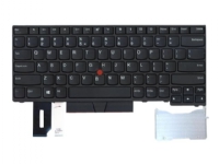 Lite-On - Ersättningstangentbord för bärbar dator - med Trackpoint, UltraNav - QWERTY - amerikansk - svart - FRU - för ThinkPad E48X E49X L380 L380 Yoga L390 L390 Yoga L480 L490 T480 T49X