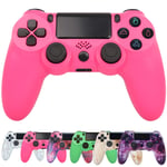 PS4 Wired Controller for PlayStation 4, Dual Vibration USB Wired PS4 Gamepad Joystick for Playstation 4/PS4 Slim/PS4 Pro PC,pink