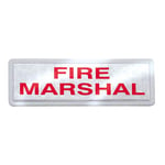 St John Ambulance Fire Marshal Badge