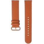 Strap Studio Leather Watch Band - Samsung Galaxy Watch Active 40mm - Tan Brown