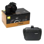 KamKorda Camera Bag + D3500 Digital SLR/DSLR Camera / 3500D DSLR/Electronic Bundle Pack for photography home or business use - Black + 2 Year Warranty