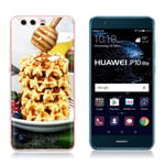 Huawei P10 Lite Skal med dessert motiv - Våfflor