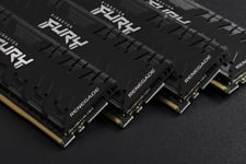 Kingston 3GB 3600MT/s DDR4 CL16 DIMM (Kit of ) 1Gx8 FURY Renegade Black :: KF436