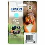 Epson 378 Light Cyan Ink Cartridge XP-8500 XP-8505 XP-8600 XP-8605 XP-8606 T3785
