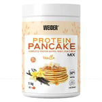 Weider Protein Pancake Mix in Vanilla Prepared Mixture Low Sugar Whey Pack 1kg