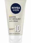 NIVEA MEN Sensitive Pro Menmalist Face Cream 75ml new boxed(464)