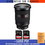 Sony FE 24-70mm F2.8 GM II + 2 SanDisk 64GB Extreme PRO UHS-II SDXC 300 MB/s + Guide PDF '20 TECHNIQUES POUR RÉUSSIR VOS PHOTOS