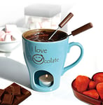 I Love Chocolate Fondue Set (Färg: Svart)