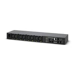 Cyberpower PDU41004 Switched PDU, Single Phase, 10 Amps, 8 IEC C13, Vertical/Horizontal, Black