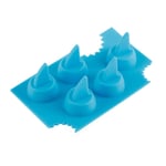 RG-FA 3D Shark Fin Shape Silicone Ice Cube Cool Freezing Mold Tray Ice Cream Maker DIY
