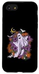 iPhone SE (2020) / 7 / 8 Vintage Floral Ghost Cute Halloween Womens Kids Man Case