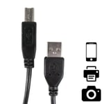Usb 2.0 Printer Cables Choose Length Male A To B Scanner Hard Drive Pc Computer