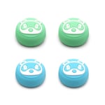 Controller Thumb Grip Caps, Joystick Cap Suitable for Nintendo Switch & Lite, Animal Forest Silicon Cover Crossing Handle Button Caps