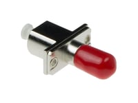 Act Fiber Optic Lc-St Simplex Adapter. Connectors: Lc/St Adapter Lc-St Simpl. All Fl Mt (Ea1040)
