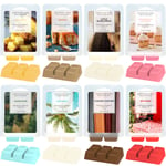 LA BELLEFÉE Soy Wax Melts Wax Tarts, Coconut, Little Black Dress, Red Wine, Pineapple, Grandma's Kitchen, Clean Rain, Toffees, Tuscany Leather, Gift Set for Cubes Warmer