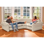 INTEX Inflatable Corner Sofa/Couch Air Couch Chair Bed 68575NP vidaXL