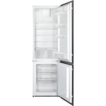 SMEG Réfrigérateur congélateur encastrable C41721F Combiné niche 178 cm froid brassé 268 L