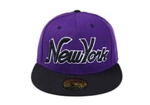 New York Snapback Empire Purple and Black NY Baseball Cap