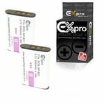 Ex-Pro 2x NP-BY1 850MAh Digital Camera Battery for Sony HD Camers & Camcorder