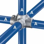½&quot; Kors med fyra hylsor KEE CLAMP