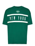 New Era Nfl Drop Shoulder Tee Neyjet Grön